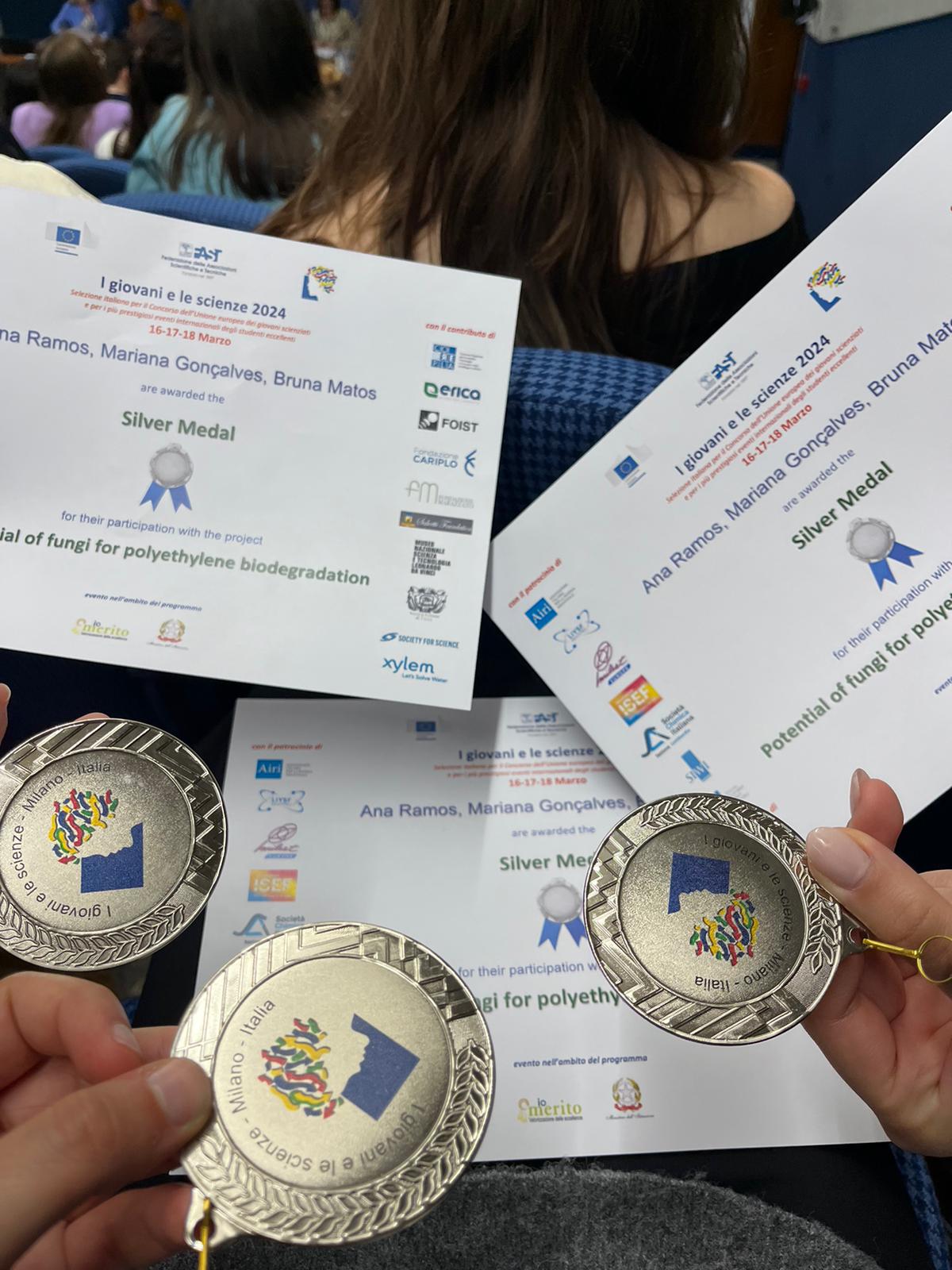 medalha de prata milao 2024