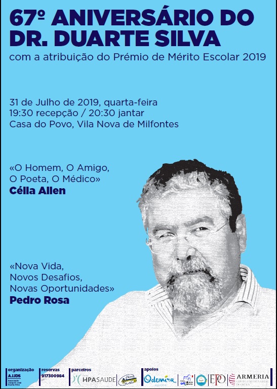 67 aniversario dr duarte silva cartaz