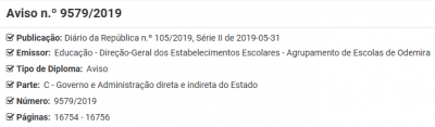 Procedimento concursal comum de recrutamento - assistente operacional: contrato de trabalho em fun&ccedil;&otilde;es p&uacute;blicas por tempo indeterminado (lista unit&aacute;ria de ordena&ccedil;&atilde;o final)