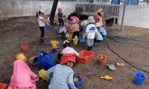 Um dia na lama (Pr&eacute;-escolar do CEBP)