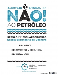 Palestra N&atilde;o ao Petr&oacute;leo