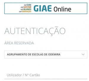Acesso ao GIAE - 1&ordm; acesso e recupera&ccedil;&atilde;o de Palavra-passe