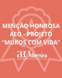 Men&ccedil;&atilde;o Honrosa AEO - Projeto&nbsp;&ldquo;Muros Com Vida&rdquo;