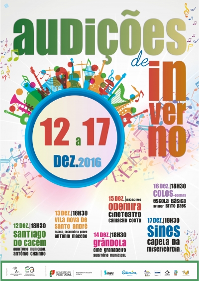 Audi&ccedil;&atilde;o de Inverno dos alunos do Ensino Articulado da M&uacute;sica